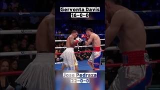 Gervonta Davis vs Jose Pedraza  Fast Fight GervontaDavis JosePedraza sports boxing ko [upl. by Rochell610]