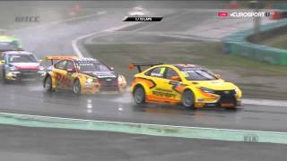 WTCC 2016 Round 3 Hungary Race 2 [upl. by Frankhouse]