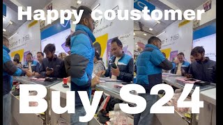 Happy coustomer buy Samsung S24 256gb  OPPO F27PRO  Beat the price [upl. by Allsopp]