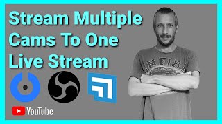 How To Stream Multiple Cameras On One Live Stream with Splitcam OBS and XSplit 2022 Tutorial [upl. by Aicilef626]