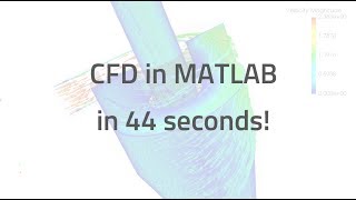 QuickerSim CFD Toolbox for MATLAB  Teaser [upl. by Cychosz]