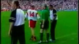 Peter Canavans Contibution to 2003 GAA Final between Tyrone amp Armagh [upl. by Eirojam691]