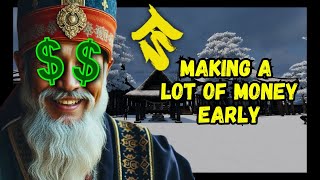 Make Money FAST Starting Out In Sengoku Dynasty Version 10 [upl. by Wesa693]