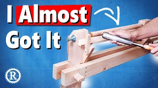 I Built a FOOT POWERED Lathe Most requested video [upl. by Elena]