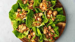 Keto Shrimp Lettuce Wraps [upl. by Mairem820]