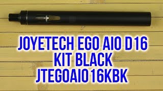 Распаковка Joyetech eGo AIO D16 Kit Black JTEGOAIO16KBK [upl. by Aerdma365]