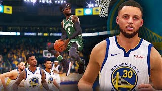 NBA Live 19 The One Career  Golden State Warriors Are EVIL You Wont Believe How The Game Ended [upl. by Eilarol126]