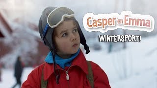 Casper en Emma  Liedje  Op Wintersport [upl. by Akinom882]