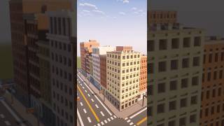 Minecraft City Build  Downtown  Timelapse [upl. by Nwahsyd8]