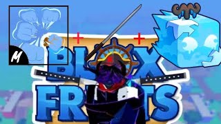 Combo ice  gravity cane  superhuman Blox fruit  Roblox indonesia [upl. by Ardnuat]