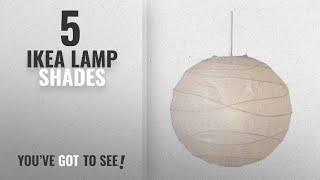 Top 10 Ikea Lamp Shades 2018  Ikea 70103410 Regolit Pendant Lamp Shade White [upl. by Ariadne]