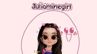 fiz uma personagem para JuliaMineGirl espero que ela veja💜💛💚 [upl. by Alehs]