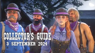 RDR2 Online Collectors Guide today  Madam Nazar amp Collectibles locations [upl. by Serena]