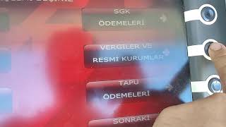 Ziraat Atmden Motorlu Taşıtlar Vergisi Nasıl Ödenirmtv ziraat vergi [upl. by Reizarf]