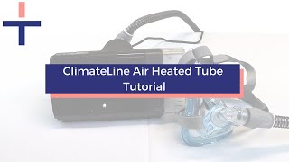 How to adjust the temperature on the ClimateLine Air Heated Tube for AirSense 10  Intus Healthcare [upl. by Jean-Claude421]