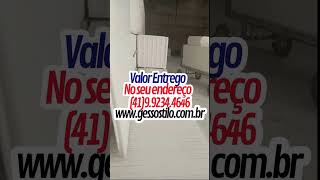 Placa de gesso 60x60 6kg Entregamos em todo brasil [upl. by Brause]