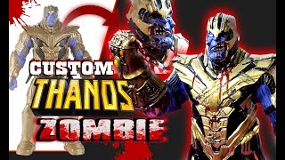 Thanos Zombie CustomRepintado Marvel Zombies [upl. by Annaik]