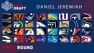 2024 FULL First Round Mock Draft Daniel Jeremiah 30 [upl. by Yadahs]