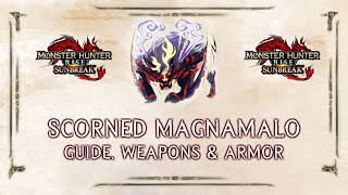 SCORNED MAGNAMALO WIKI Armor Weapons amp Weaknesses [upl. by Acir30]