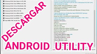 Como Descargar android utility v156 última versión  Download android utility v156 latest version [upl. by Eivod]