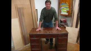 How to strip amp refinish wood furniture with Zip Strip by Jon Peters [upl. by Sisenej]