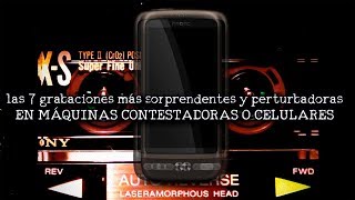 Las 7 grabaciones de voz más perturbadoras en contestadoras y celulares [upl. by Mapes]