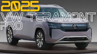 AllNew 2025 Teramont Pro The US Version of the VW Atlas Revealed [upl. by Hollander]