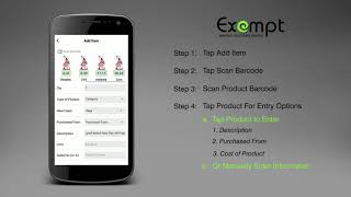 Exempt  Barcode Scan Feature [upl. by Roos]