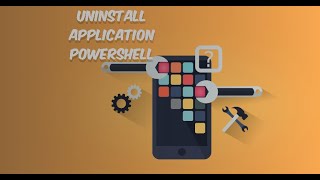 Uninstall Application Using PowerShell Command on Windows 10 [upl. by Eissirhc168]