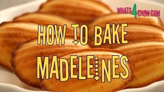 How to Bake Traditional Madeleines Original French Madeleines recipe  quick and easy [upl. by Grannias]