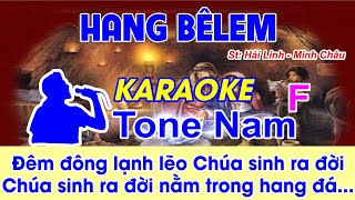 Hang Belem Karaoke Tone Nam  St Hải Linh amp Minh Châu  Hát khen mừng Chúa giáng sinh ra đời [upl. by Ittam]