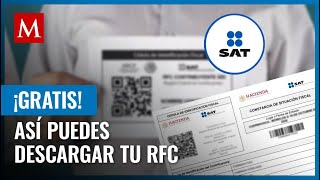 Si necesitas obtener tu RFC así lo puedes hacer fácilmente desde el portal del SAT [upl. by Feinleib]