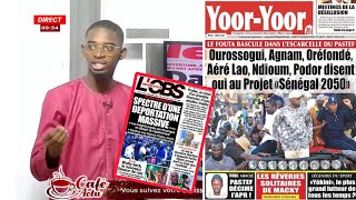 Revue des titres avec Fary ce jeudi 7 novembre 2024 à la une Sonko humilie Farba chez lui à Podor [upl. by Bible]