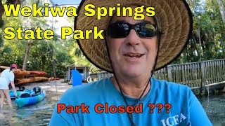 Wekiwa Springs State Park  Closed [upl. by Atiugal]