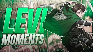 Best of Levi Ackerman Moments  Attack On Titan  LeviAckerman Levi AOT AttackOnTitan [upl. by Sihunn]