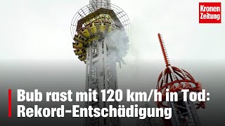 Bub rast mit 120 kmh in Tod RekordEntschädigung  kronetv NEWS [upl. by Arhsub]