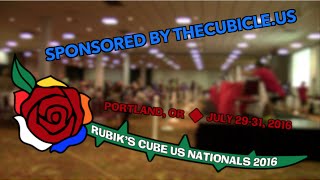 US Nationals 2016 Rubiks Cube Competition [upl. by Lorianna]