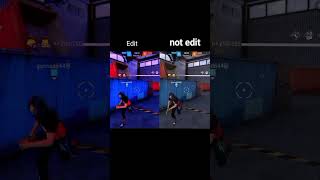 which one do you like edit or not edit proanimationyt vranimationyt freefire edit notedited yt [upl. by Kachine772]