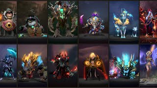 All Hero Arcana Immortal Persona Cache Set amp many more Dota 2024 [upl. by Sterrett]