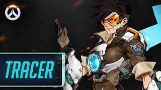 Os Heróis de Overwatch  Tracer [upl. by Emad]