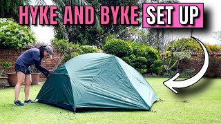 How to Set Up the Hyke and Byke Zion 2Person Tent [upl. by Bradstreet]