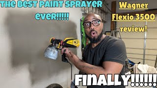 Wagner Flexio 3500 paint sprayer review [upl. by Idnaj]