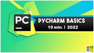 PyCharm Tutorial  Introduction to PyCharm  Basics in 10 Minutes [upl. by Okajima]