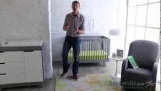 Babyletto Hudson 3 in 1 Convertible Crib Collection  Product Review Video [upl. by Sethrida]