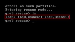 How To Fix Error Unknown File System Grub Rescue [upl. by Etezzil469]