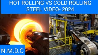 Steel plant steel rolling process videonmdc 🔥🔥🔥 [upl. by Anear]