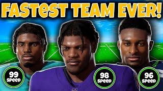 Can the FASTEST Team WIN the SUPER BOWL in Madden 25 [upl. by Wilhide]