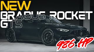 Brabus Rocket GTS The Ultimate Upgrade on the Mercedes AMG SL63 SE P [upl. by Kcirdahs232]