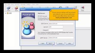 How to configure an email account in FoxMail [upl. by Gaultiero]