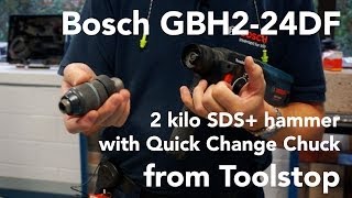 Bosch GBH224DF 2kg 3Function SDS Hammer with Quick Change Chuck [upl. by Ahseikram]